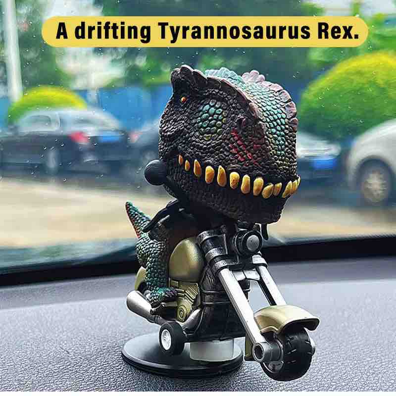 Dino Motorbike Drifter For Car Dashboard