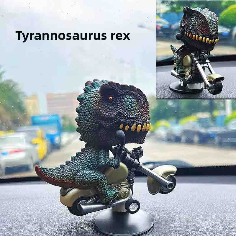 Dino Motorbike Drifter For Car Dashboard