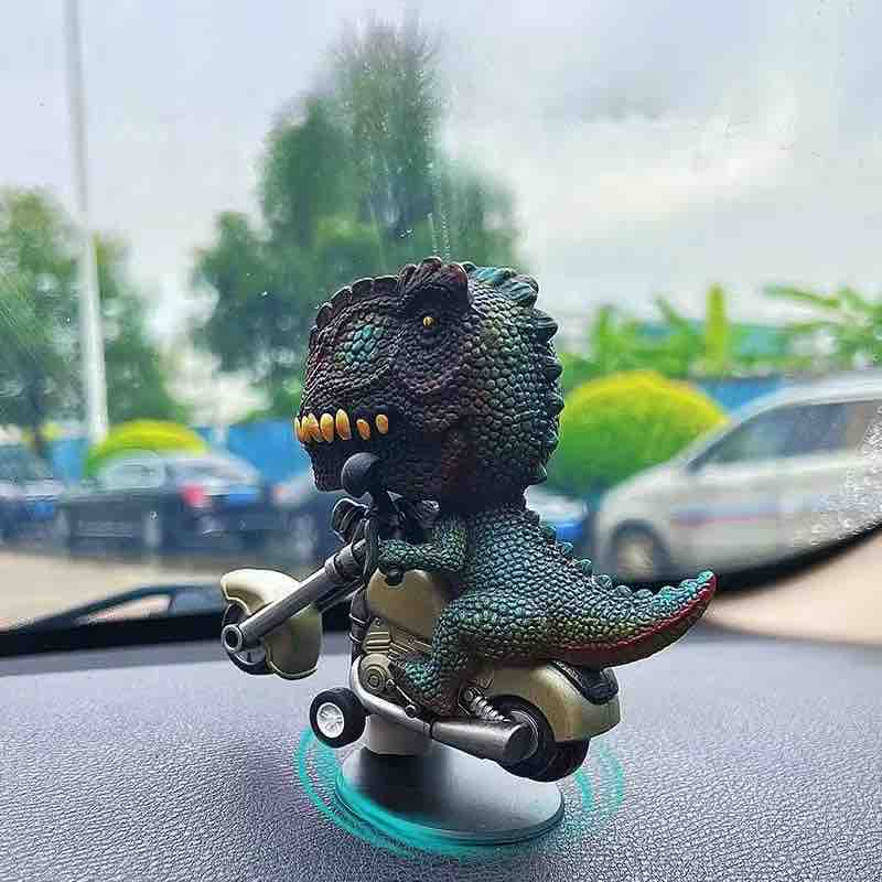 Dino Motorbike Drifter For Car Dashboard